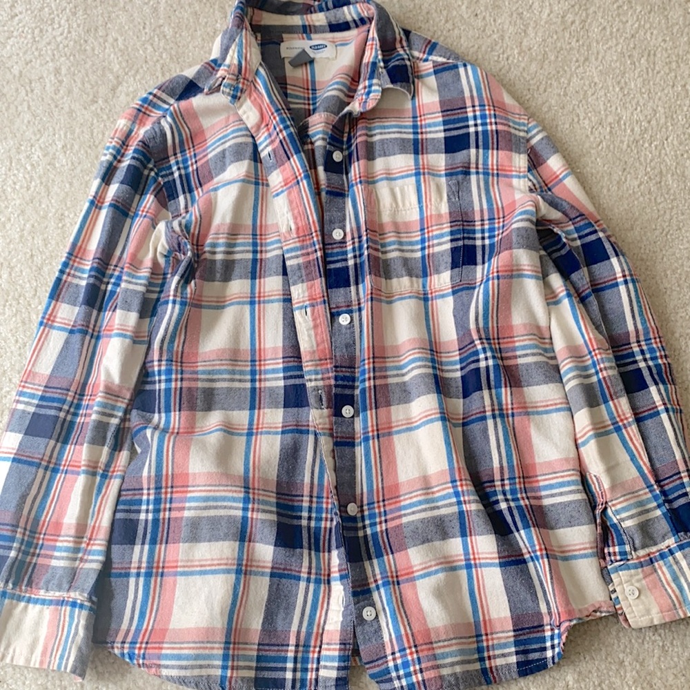 girls youth flannel! size 14
